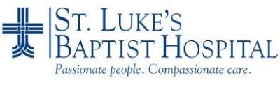 St luke's baptist - Welcome to the patient portal for St. Luke's Hospital in St. Louis, MO. mystlukes is a secure online tool with convenient 24/7 access to your personal health records that is free and easy to use. Main Campus: Chesterfield, MO 63017 | Locations. 314-434-1500 | Contact Us.